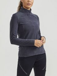 Craft Bluza polarowa "Core Edge Thermal" w kolorze granatowym rozmiar: M. Niebieskie bluzy Craft, m, bez wzorów, z polaru, bez kaptura. Za 150.02 zł.