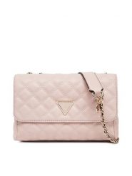 Guess Torebka HWQG87 48200 Różowy. Czerwone torebki klasyczne Guess, z aplikacjami, ze skóry, bez dodatków. Za 389.99 zł.
