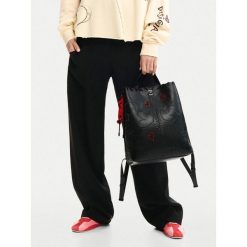 Plecak Desigual. Czarne plecaki Desigual, bez wzorów. Za 489.99 zł.