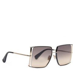 Okulary przeciwsłoneczne Max Mara. Czarne okulary przeciwsłoneczne Max Mara, bez wzorów. Za 1,169.00 zł.