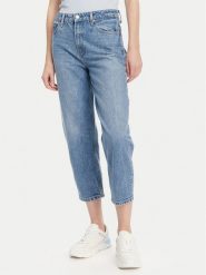 Tommy Hilfiger Jeansy WW0WW44365 Niebieski Tapered Fit. Niebieskie jeansy TOMMY HILFIGER, bez wzorów. Za 349.99 zł.