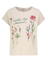 Eight2Nine Koszulka w kolorze beżowym rozmiar: S. Brązowe bluzki Eight2Nine, s, bez wzorów, z bawełny, bez kołnierzyka, bez ramiączek. Za 56.79 zł.