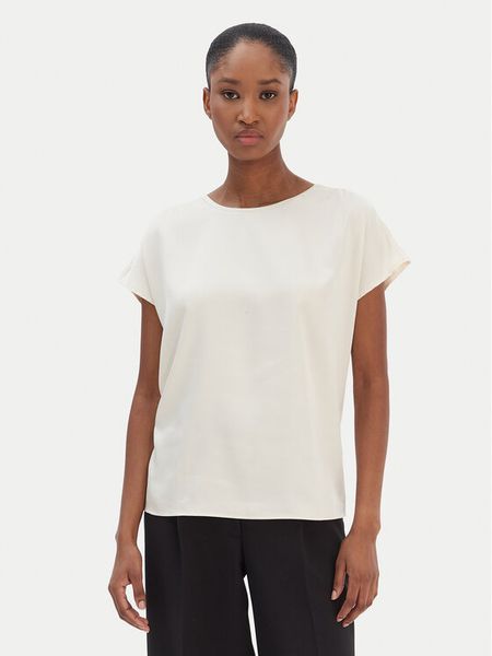 JOOP! T-Shirt Tancy 30100042 Beżowy Regular Fit. Brązowe t-shirty Joop!, bez wzorów, z wiskozy, bez kołnierzyka, bez ramiączek. Za 369.99 zł.