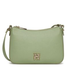 Torebka Nine West. Zielone listonoszki Nine West, bez wzorów, bez dodatków. Za 159.99 zł.