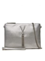 Valentino Torebka Divina VBS1R419G Srebrny. Szare torebki klasyczne Valentino, bez wzorów, ze skóry, bez dodatków. Za 219.99 zł.
