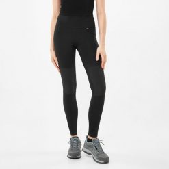 Leginsy damskie VIKING Levanta. Czarne legginsy sportowe Viking, na jesień, l, bez wzorów, z materiału, do biegania. Za 199.90 zł.