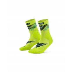 Damskie skarpetki kompresyjne do połowy łydki sportowe z wełną Merino Core. Niebieskie skarpety CEP, bez wzorów, z elastanu. Za 69.00 zł.
