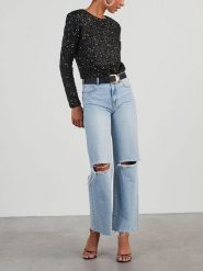 Milan Kiss Bluzka w kolorze czarnym rozmiar: S. Czarne bluzki Milan Kiss, s, bez wzorów, bez kołnierzyka, bez ramiączek. Za 183.15 zł.