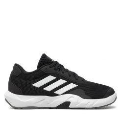 Buty na siłownię adidas. Czarne obuwie sportowe Adidas, bez zapięcia, na fitness i siłownię. Za 299.99 zł.