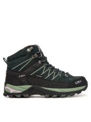 CMP Trekkingi Rigel Mid 3Q12946 Zielony ciemny. Zielone trekkingi CMP, ze skóry, trekkingowe. Za 529.99 zł.