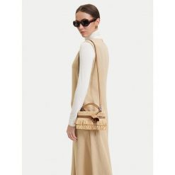 Torebka MICHAEL Michael Kors. Brązowe torebki klasyczne MICHAEL Michael Kors, bez wzorów, bez dodatków. Za 949.99 zł.