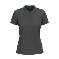 Damska Koszulka Polo Claire. Szare koszulki polo STEDMAN, xl, bez wzorów, bez kołnierzyka, bez ramiączek. Za 100.99 zł.