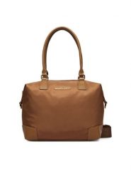 Valentino Torebka Jenny Re VBSA9T01 Beżowy. Brązowe torebki klasyczne Valentino, bez wzorów, z materiału, bez dodatków. Za 549.99 zł.