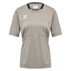 Koszulka damska Hummel hml referee chevron. Czarne bluzki Hummel, xl, bez wzorów, sportowe, bez kołnierzyka, bez ramiączek. Za 193.50 zł.