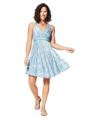 Ipanima Sukienka w kolorze błękitnym rozmiar: 38/40. Niebieskie sukienki Ipanima, bez wzorów, sportowe, bez kołnierzyka, bez ramiączek, mini, sportowe. Za 78.99 zł.