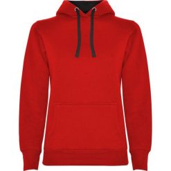 Bluza Z Kapturem Z Polibawełny Dla Kobiet. Czarne bluzy ROLY, m, bez wzorów, z kapturem. Za 116.99 zł.