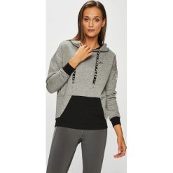 Only Play - Bluza. Szare bluzy Only Play, l, bez wzorów, z bawełny, z kapturem. W wyprzedaży za 129.90 zł.