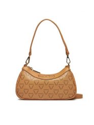 Valentino Torebka Lady Re VBS8GT13 Beżowy. Brązowe listonoszki Valentino, bez wzorów, ze skóry, bez dodatków. Za 269.99 zł.