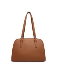 Nine West Torebka CEO-AGNES-LA482-3038 Brązowy. Brązowe torebki klasyczne Nine West, bez wzorów, z materiału, bez dodatków. Za 229.99 zł.