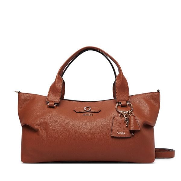 Torebka Guess. Brązowe torebki klasyczne Guess, z aplikacjami, bez dodatków. Za 634.99 zł.