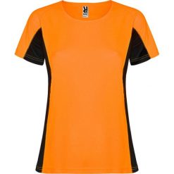 Damska Koszulka Sportowa Z Krótkim Rękawem Shanghai. Brązowe koszulki sportowe ROLY, bez wzorów, bez ramiączek, na jogę i pilates. Za 38.99 zł.