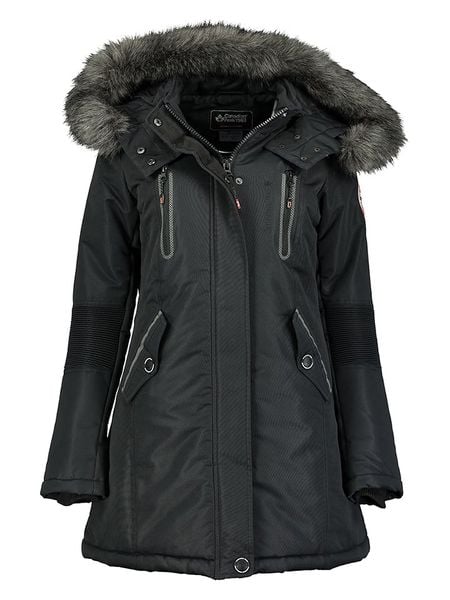 Canadian Peak Parka "Camilly" w kolorze czarnym rozmiar: S. Czarne parki Canadian Peak, s, bez kaptura. Za 316.45 zł.