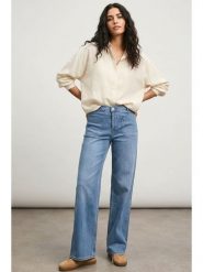 Blue Fire Dżinsy "Judy" - Wide leg - w kolorze niebieskim rozmiar: W30/L32. Niebieskie jeansy Blue Fire, l, bez wzorów. Za 184.95 zł.