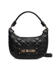 LOVE MOSCHINO Torebka JC4110PP0NLA0000 Czarny. Czarne torebki klasyczne Love Moschino, bez wzorów, ze skóry, bez dodatków. Za 819.99 zł.
