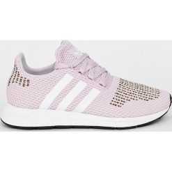 Adidas Originals - Buty Swift Run. Czerwone obuwie sportowe Adidas Originals, z materiału, bez zapięcia. W wyprzedaży za 239.90 zł.