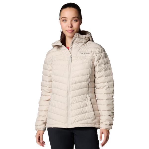 Kurtka sportowa damska Columbia Westridge Hooded Down Jacket. Brązowe kurtki sportowe Columbia, l, bez wzorów, z poliesteru, bez kaptura, trekkingowe. Za 529.99 zł.