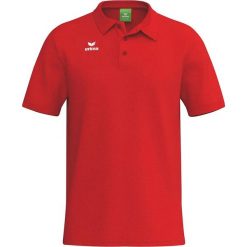 Polo z logo Erima TS. Czerwone koszulki polo Erima, m, bez wzorów, z bawełny, bez kołnierzyka, bez ramiączek. Za 146.00 zł.