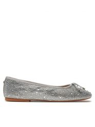 Steve Madden Baleriny Blossoms-R SM11002854 Srebrny. Szare baleriny Steve Madden, bez wzorów, z tworzywa sztucznego, bez obcasa. Za 299.99 zł.