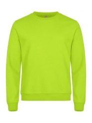 Clique Basic Roundneck uniseks bluza z wytrzymałego materiału – visibility green. Zielone bluzy CLIQUE, xl, bez wzorów, z bawełny, bez kaptura. Za 157.03 zł.