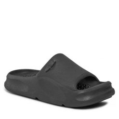 Klapki HERON PRESTON. Czarne klapki HERON PRESTON, bez wzorów, bez obcasa. Za 319.99 zł.