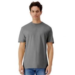 Bawełniana Lekka Koszulka Unisex Dla Dorosłych. Brązowe bluzki GILDAN, xl, bez wzorów, z bawełny, sportowe, bez kołnierzyka, bez ramiączek. Za 39.99 zł.
