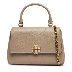 Torebka Tory Burch. Brązowe torebki klasyczne Tory Burch, bez wzorów, bez dodatków. Za 2,024.00 zł.