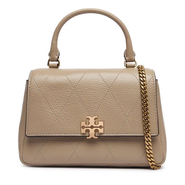 Torebka Tory Burch. Brązowe torebki klasyczne Tory Burch, bez wzorów, bez dodatków. Za 2,024.00 zł.