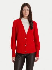 Morgan Sweter 252-MGOJI Czerwony Regular Fit. Czerwone swetry Morgan, xl, bez wzorów, z syntetyku, bez ramiączek. Za 359.99 zł.