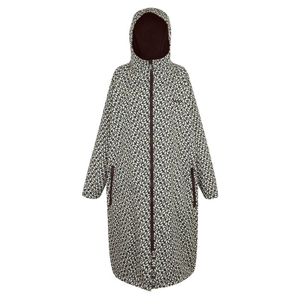 Szlafrok Damski Orla Kiely Jasmine Flower Changing Robe. Czarne szlafroki Regatta, uniwersalny, bez wzorów, bez ramiączek, bez kaptura. Za 382.99 zł.