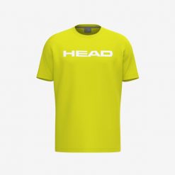CLUB BASIC T-Shirt Men. Żółte t-shirty Head, s, bez wzorów, bez kołnierzyka, bez ramiączek. W wyprzedaży za 59.50 zł.