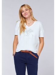 Polo Sylt Koszulka w kolorze białym rozmiar: L. Białe koszulki polo Polo Sylt, l, bez wzorów, z bawełny, bez kołnierzyka, bez ramiączek. Za 74.81 zł.
