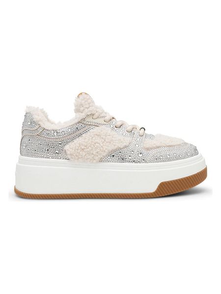 Steve Madden Sneakersy w kolorze srebrnym rozmiar: 38. Szare trampki Steve Madden, bez wzorów, bez zapięcia. Za 284.95 zł.