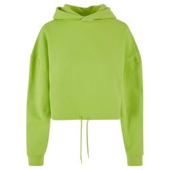 Bluza Damska Z Kapturem Oversize. Żółte bluzy sportowe Urban Classics, xl, bez wzorów, z kapturem. Za 147.99 zł.