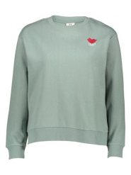 JDY Sweter "Paris" w kolorze miętowym rozmiar: S. Zielone swetry JDY, s, bez wzorów, bez ramiączek. Za 66.00 zł.