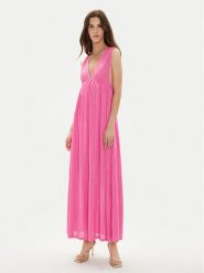 Gina Tricot Sukienka letnia 22141 Różowy Regular Fit. Czerwone sukienki Gina Tricot, na lato, l, bez wzorów, z syntetyku, bez kołnierzyka, bez ramiączek. Za 119.99 zł.