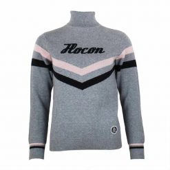 Damski sweter z golfem Peak Mountain Acioto. Szare golfy Peak Mountain, s, bez wzorów, bez ramiączek. Za 236.00 zł.