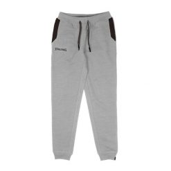 Damskie spodnie dresowe Spalding Flow. Szare spodnie dresowe SPALDING, bez wzorów, z dresówki, do koszykówki. W wyprzedaży za 220.55 zł.