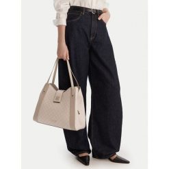 Torebka Nine West. Szare torebki klasyczne Nine West, bez wzorów, bez dodatków. Za 279.99 zł.