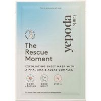 The Rescue Moment – Maska w płachcie z PHA, AHA i kompleksem alg. Maseczki Yepoda. Za 35.00 zł.