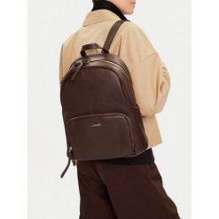 Plecak Lasocki. Brązowe plecaki Lasocki, bez wzorów. Za 189.99 zł.